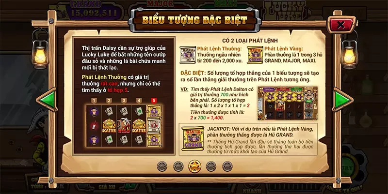 Khám phá những giá trị trải nghiệm siêu khủng trong game Lucky Luke Khám phá những giá trị trải nghiệm siêu khủng trong game Lucky Luke