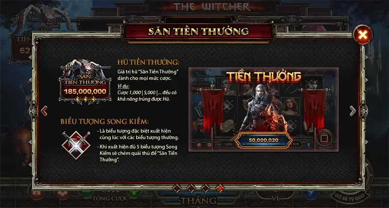 Thử nghiệm vòng quay miễn phí trong game The Witcher