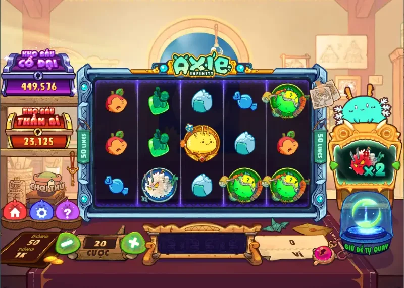 Chất lượng đồ họa và hiệu ứng sinh vật Axie Infinity Chất lượng đồ họa và hiệu ứng sinh vật Axie Infinity