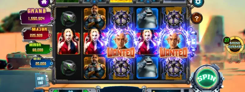 Những tính năng nổi bật của game quay hũ Suicide Squad