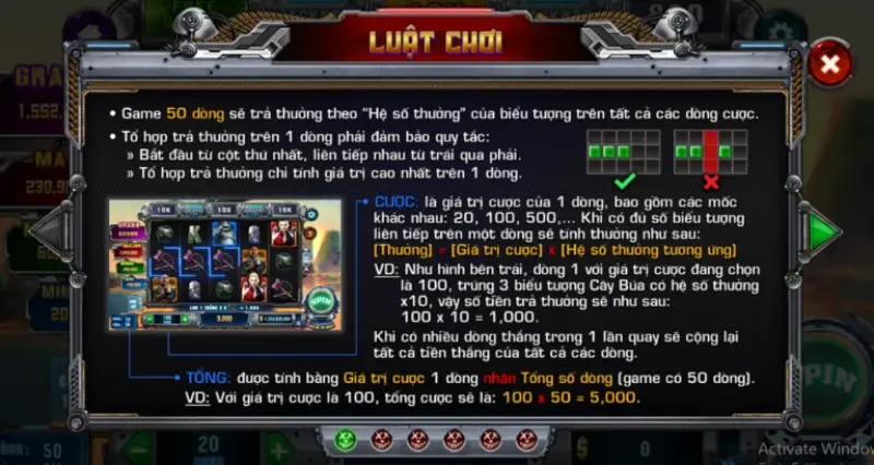 Cơ hội để chiến thắng lớn từ game quay hũ Suicide Squad