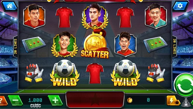 Các biểu tượng có trong game Càn Quét Morodok phong phú