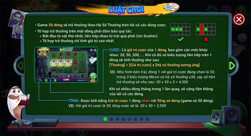 Khám phá các bước thực hiện game Siêu Sao World Cup dễ dàng