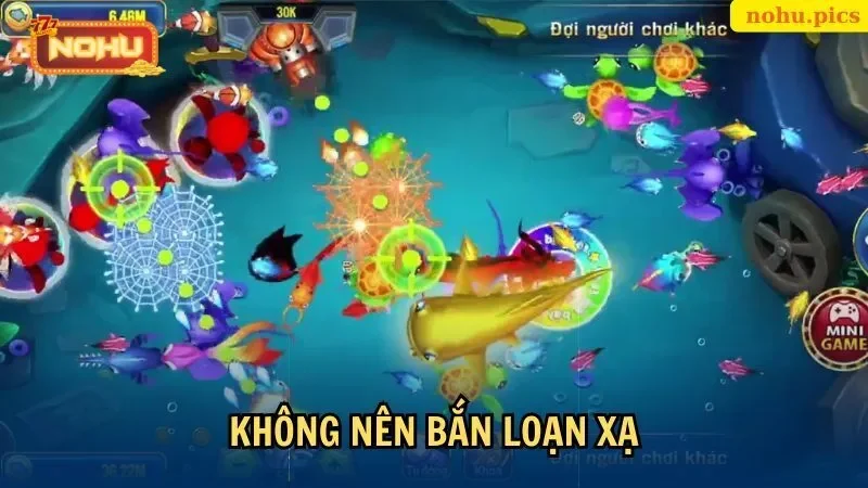 Bắn loạn xạ không có hiệu quả cao lại tốn tài nguyên